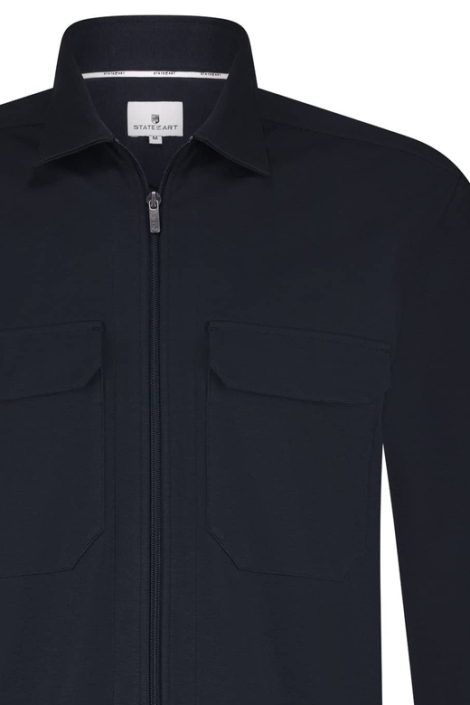 State of Art shirt ls plain - zip